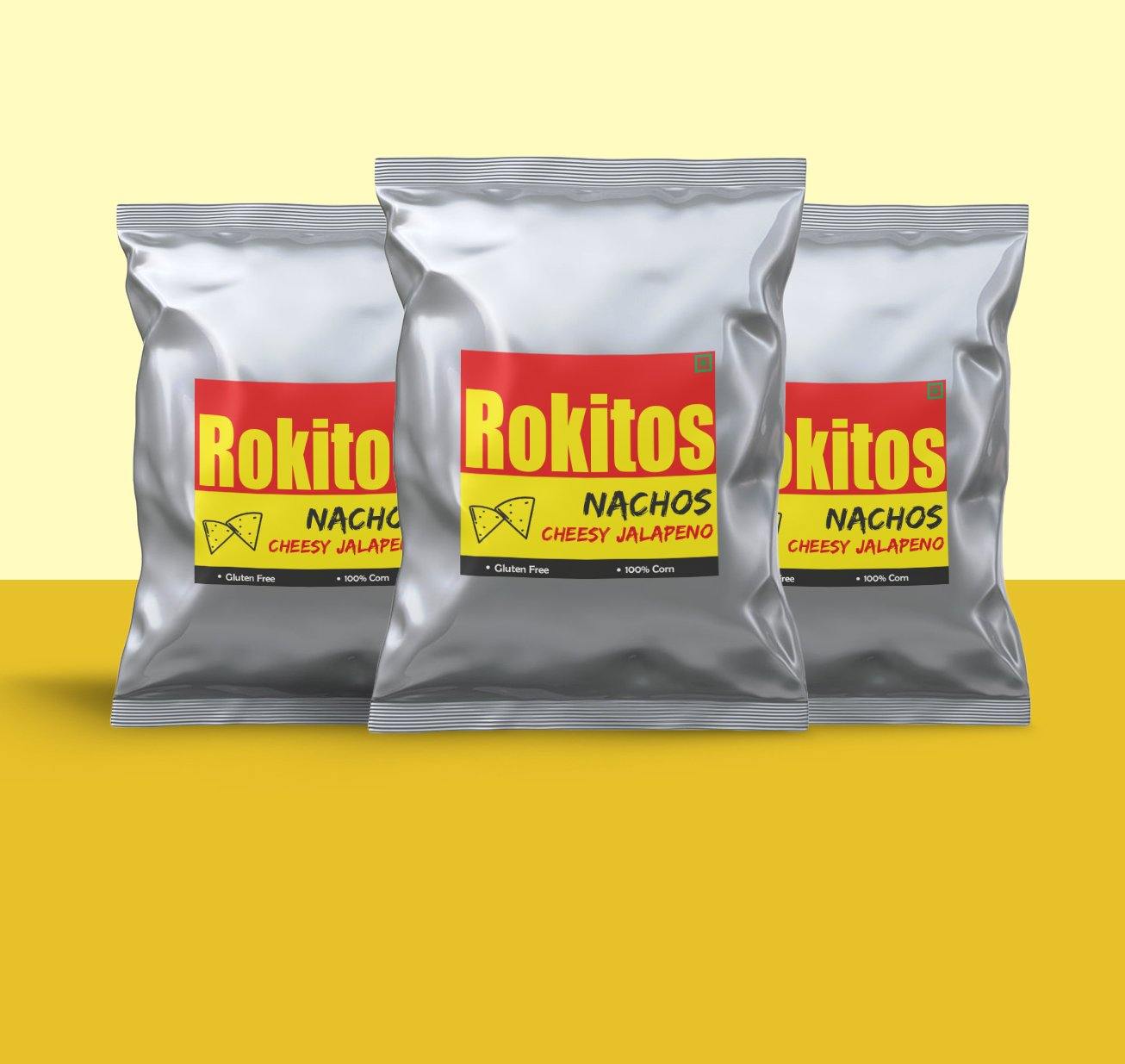 Rokitos Nacho Crisps - Cheesy Jalapeno 250g - Rokitos.com 