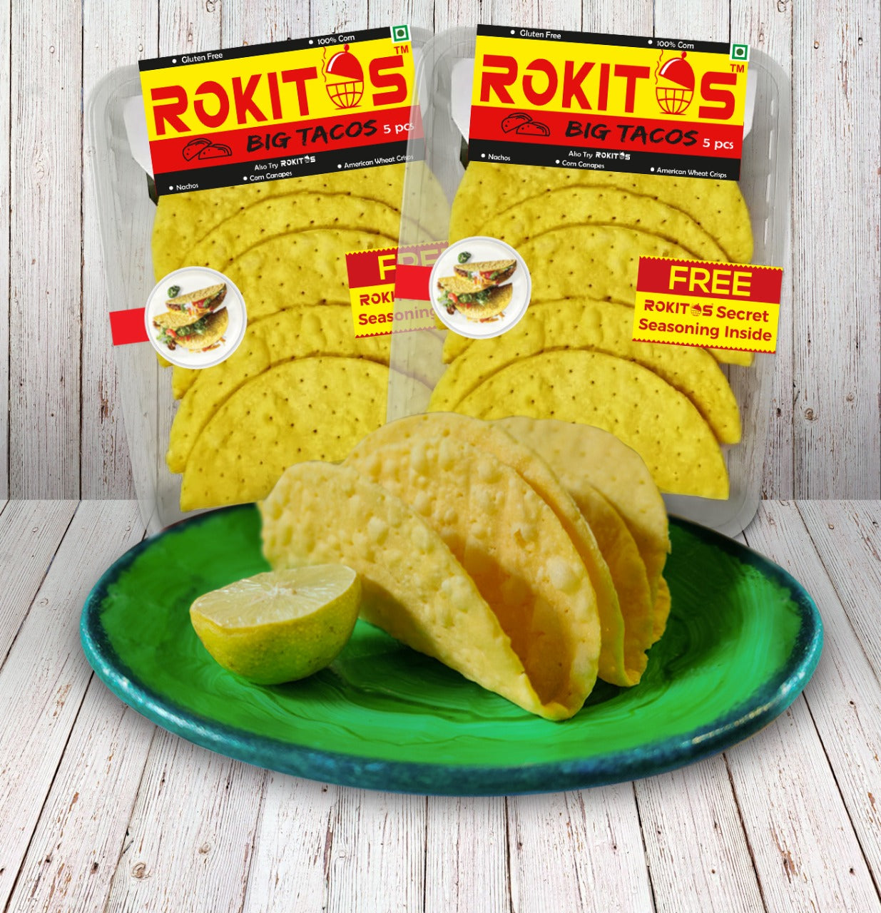 Rokitos- Nachos| Jain| Vegetarian| Crispy Nachos| Nachos Chips| Mexican Dish| Cheddar Cheese| Cheddar Cheese Nachos| Mexican beans| Rokitos Nachos| Red Salsa| Taco Shells| Tacos| Food| Mexican